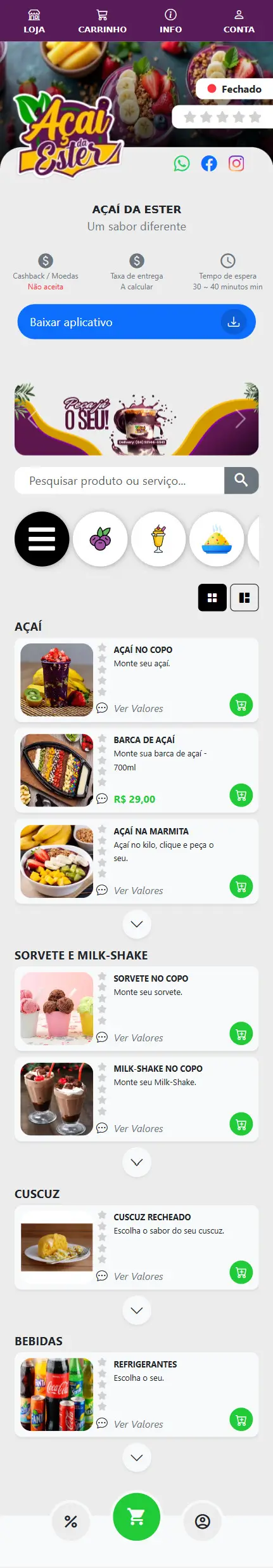 Ester's Açaí