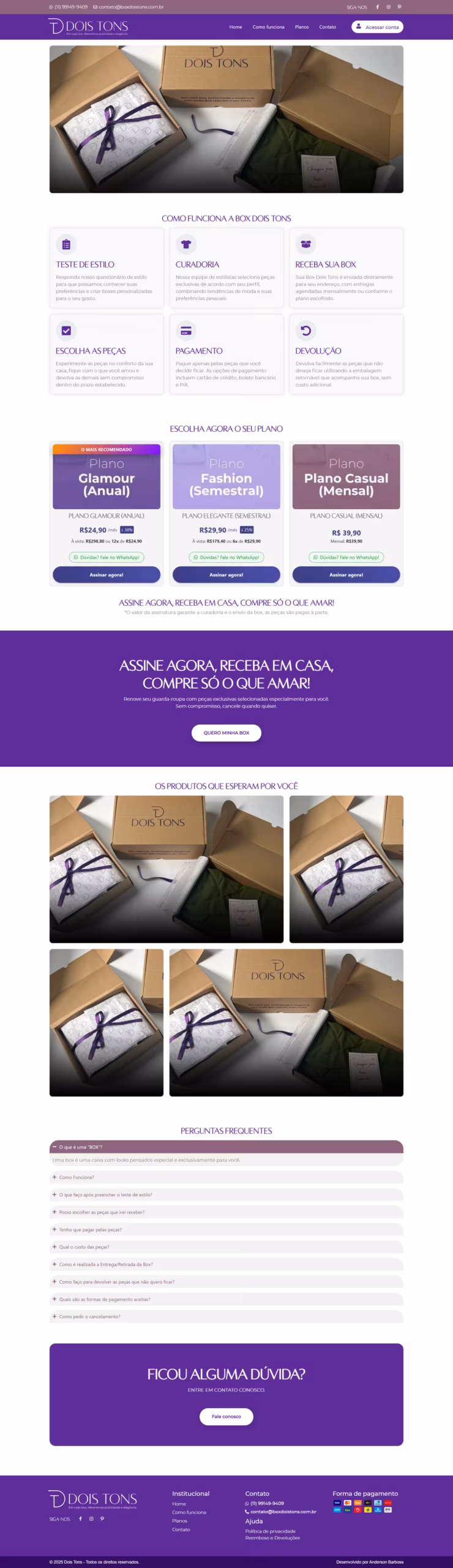 Box Two Tones – Women's Clothing Subscription