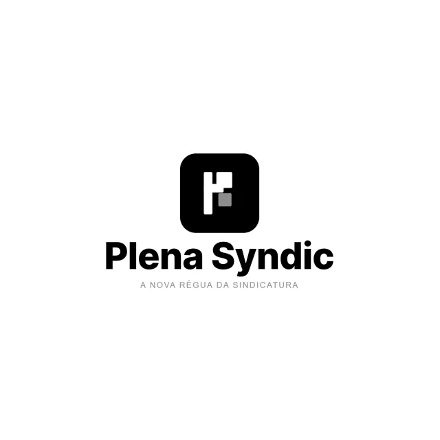 Logo vertical da Plena Syndic